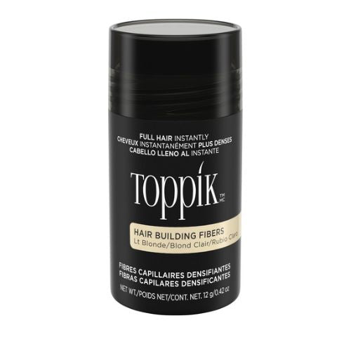 Toppik - Hair Building Fibers Light Blonde 12Gr - סיבי שיער לייט בלונד 12 גרם - טופיק - pharm2u 