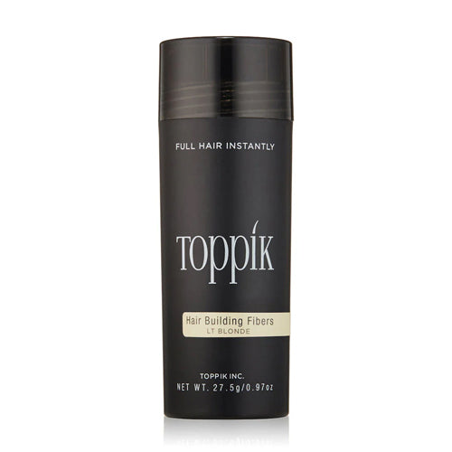 Toppik - Hair Building Fibers Light Blonde 27.5Gr - סיבי שיער לייט בלונד 27.5 גרם - טופיק - pharm2u 