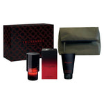 Trussardi - Primo 3PCS EDP For Men 100ML + Shower Gel 100ML + Bag - פרימו מארז 3 חלקים אדפ לגבר 100 מ"ל + ג'ל רחצה 100 מ"ל + תיק - טרוסרדי - pharm2u