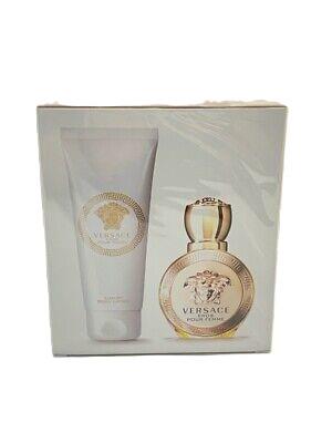 VERSACE EROS POUR FEMME סט ורסצ'ה ארוס פור פם בושם לאישה א.ד.פ 50 מ"ל וקרם גוף 100 מ"ל - pharm2u