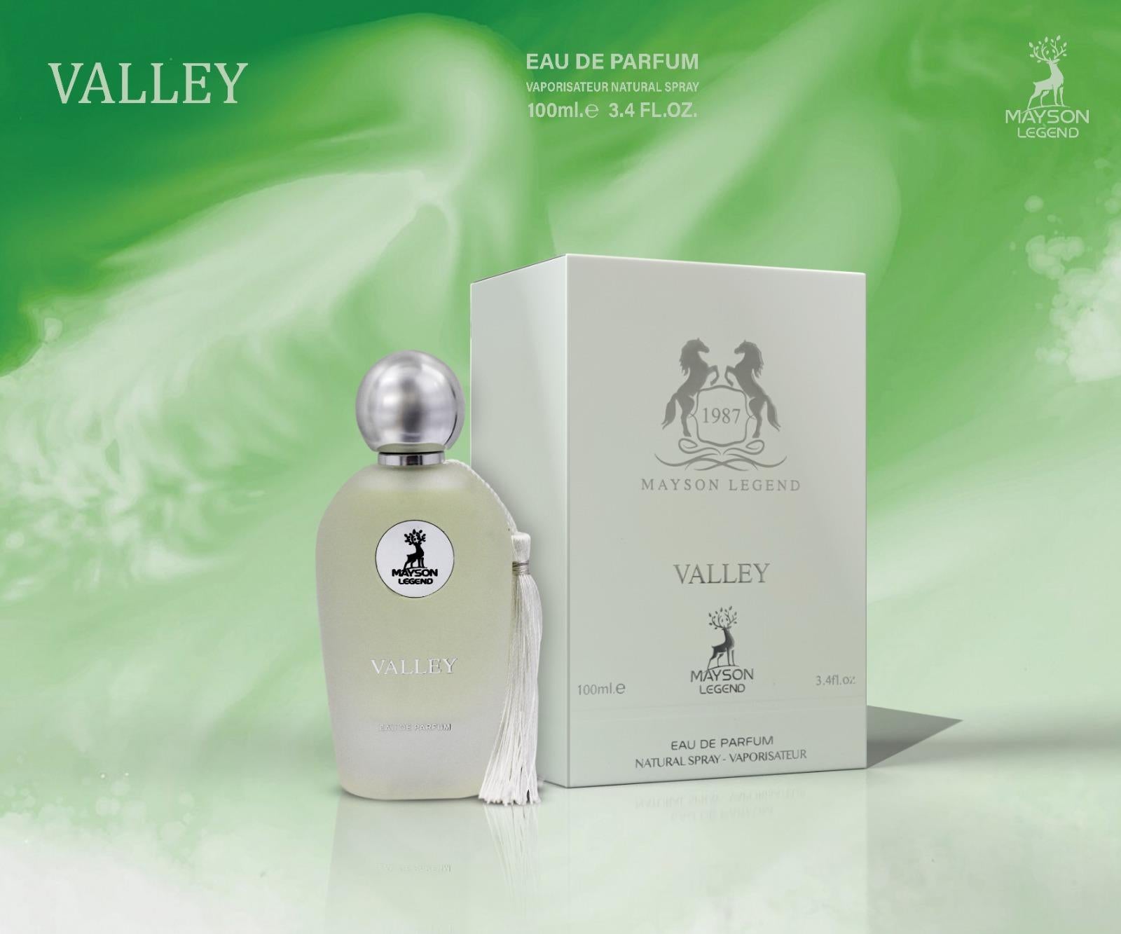 Valley by Mayson Legend Fragrance Deluxe EDP 100 ml וואלי מייסון לג'נד אדפ לאישה - pharm2u 