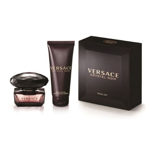 Versace - Crystal Noir 2PCS EDT For Women 50ML + BL 100ML - קריסטל נואר מארז 2 חלקים אדט לאישה 50 מ"ל + 100 מ"ל קרם גוף - ורסצ'ה - pharm2u