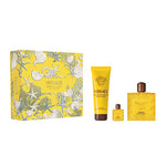 Versace - Eros Energy 3PCS EDP For Men 100ML + SG 150ML + Mini 10ML - ארוס אנרג'י מארז 3 חלקים אדפ לגבר 100 מ"ל + ג'ל רחצה 150 מ"ל + בושם מוקטן 10 מ"ל - ורסצ'ה - pharm2u 