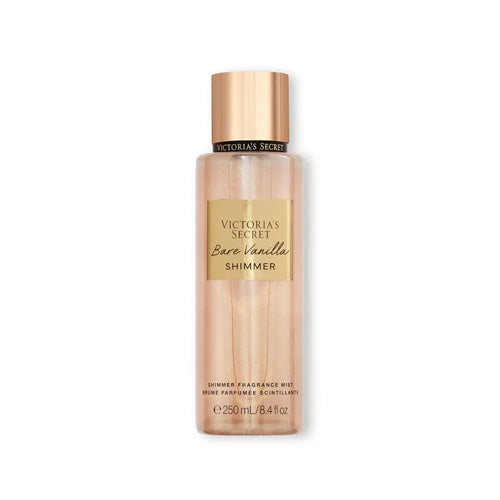 Victoria Secret - Bare Vanilla Shimmer For Women 250ML - באר ונילה שימר לאישה 250 מ"ל - ויקטוריה סיקרט - pharm2u 