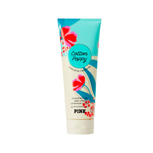 Victoria Secret - Cotton Poppy Body Lotion For Women 236ML - קוטון פופי קרם גוף לאישה 236 מ"ל - ויקטוריה סיקרט - pharm2u 