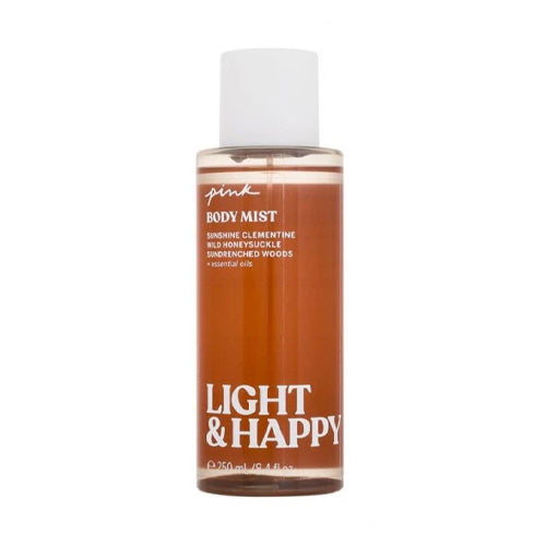 Victoria Secret - Light & Happy Fragrance Mist For Women 250ML - לייט אנד האפי פרגרנס מיסט לאישה 250 מ"ל - ויקטוריה סיקרט - pharm2u 