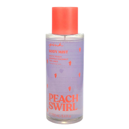 Victoria Secret - Peach Swirl Fragrance Mist For Women 250ML - פיץ' סווירל פרגרנס מיסט לאישה 250 מ"ל - ויקטוריה סיקרט - pharm2u 