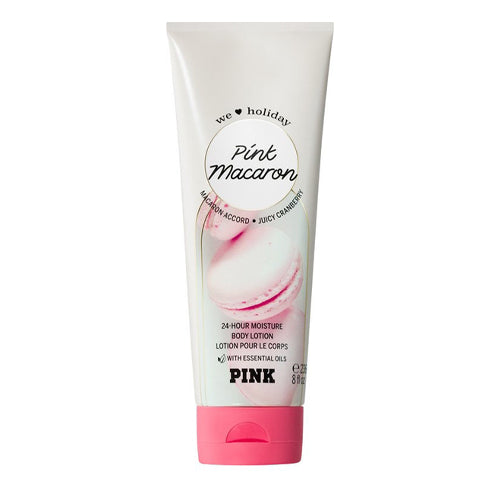 Victoria Secret - Pink Macaron Body Lotion For Women 236ML - פינק מקרון קרם גוף לאישה 236 מ"ל - ויקטוריה סיקרט - pharm2u 