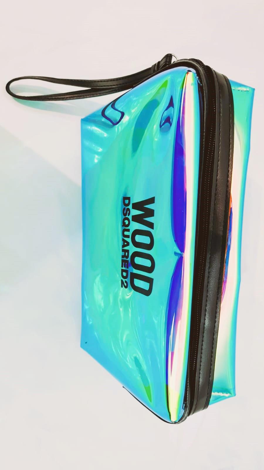 WOOD DSQUARED2 תיק נסיעה צבעוני רחב 6*20*29-pharm2u