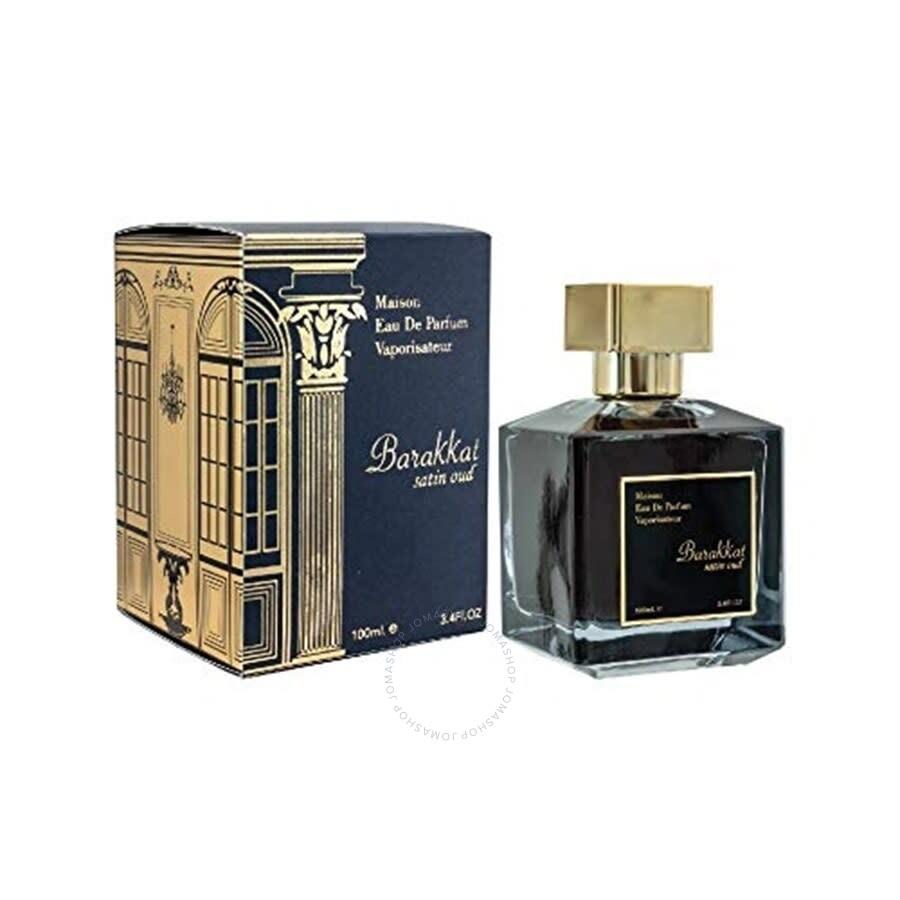 בשמי דיופ - World Fragrance B Satin Oud (Barakkat Satin Oud)בראקאת סאטין אוד יוניסקס א.ד.פ 100 מ"ל