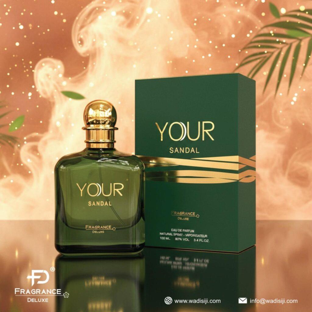 Your Sandal Frgarance Deluxe EDP 100ml יור סנדל פרגרנס דלוקס בושם לגבר - pharm2u 