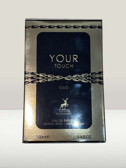 Your Touch Oud By Maison Alhambra 100ML  יור טאץ' אוד מייסון אלמברה לגבר - pharm2u 