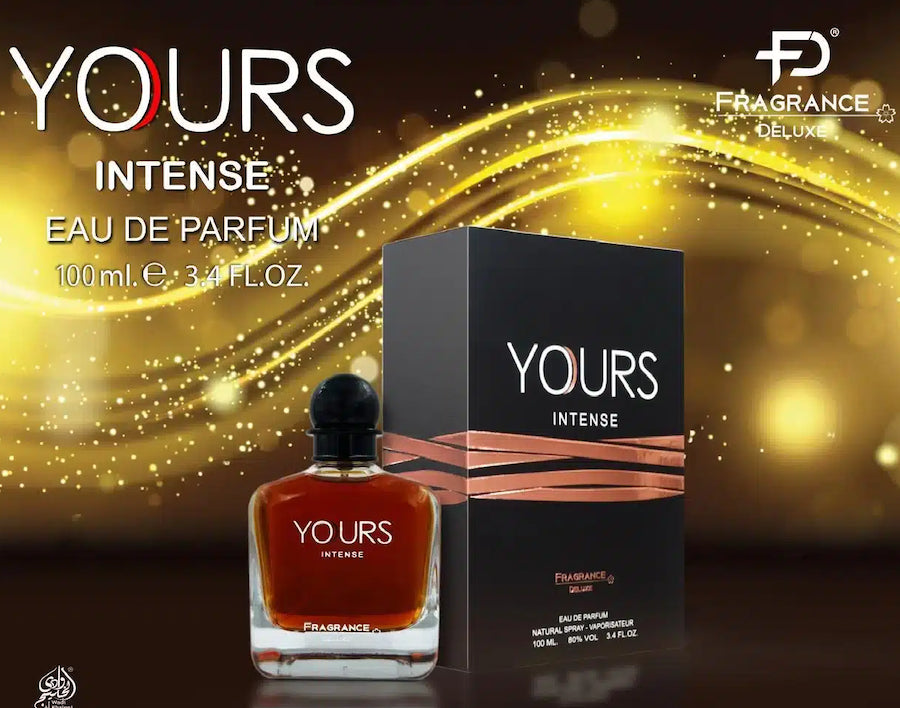 בשמי דיופ - Yours Intense Fragrance Deluxe יורס אינטנס לגבר א.ד.פ. 100 מ"ל