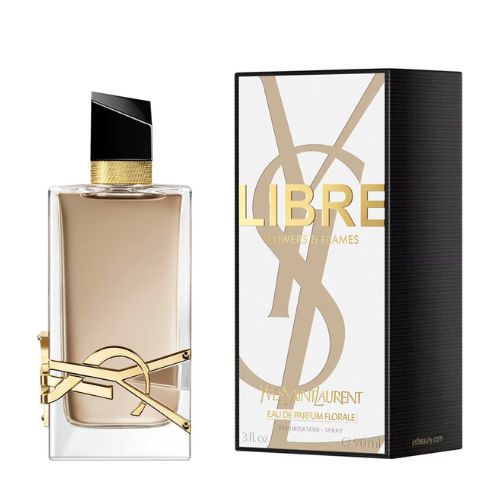 Yves Saint Laurent - Libre Flowers And Flames EDP For Women 90ML - ליברה פלאוורס אנד פליימס אדפ לאישה 90 מ"ל - איב סאן לורן - pharm2u 