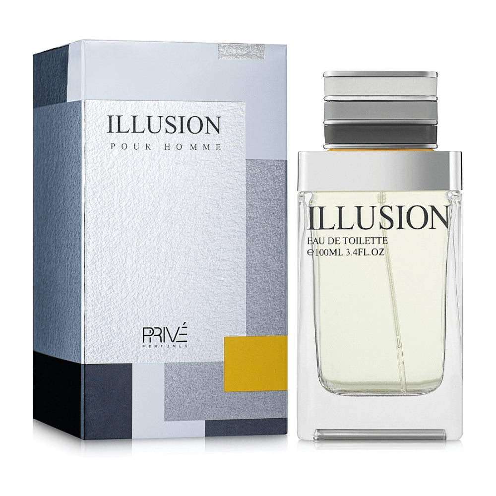 PRIVE Illusion Pour Homme פרייב אילוזן פור הם לגבר א.ד.פ 100 מ"ל-pharm2u