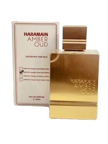 Haramain Amber Oud Gold Edition טסטר אל הרמיין אמבר אוד גולד לגבר א.ד.פ 100 מ"ל