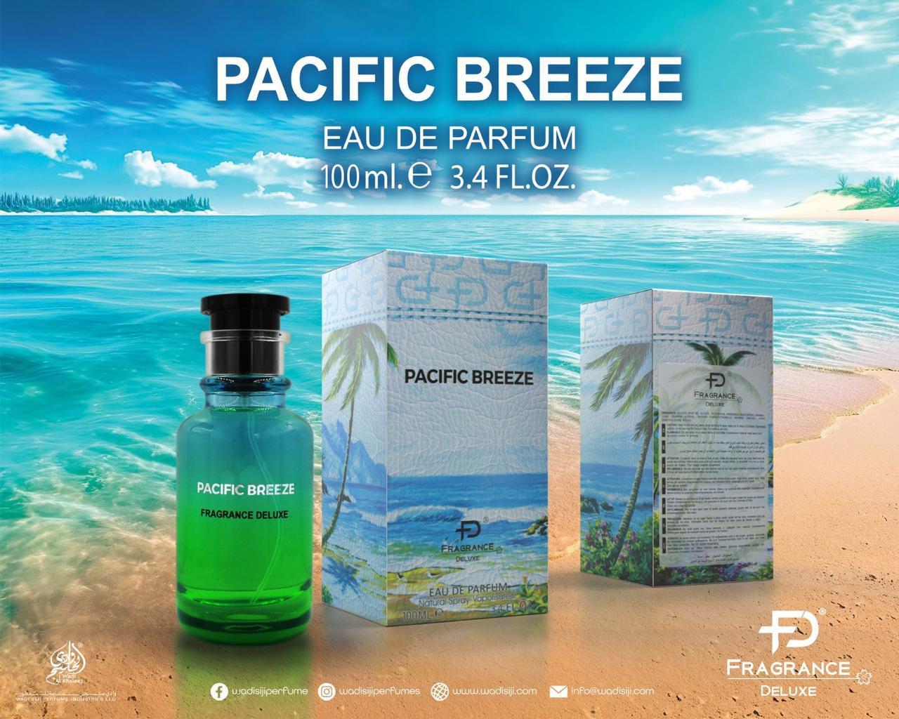 Pacific Breeze by Fragrance Deluxe EDP 100 יוניסקס פסיפיק בריז פרגרנס דלוקס-pharm2u