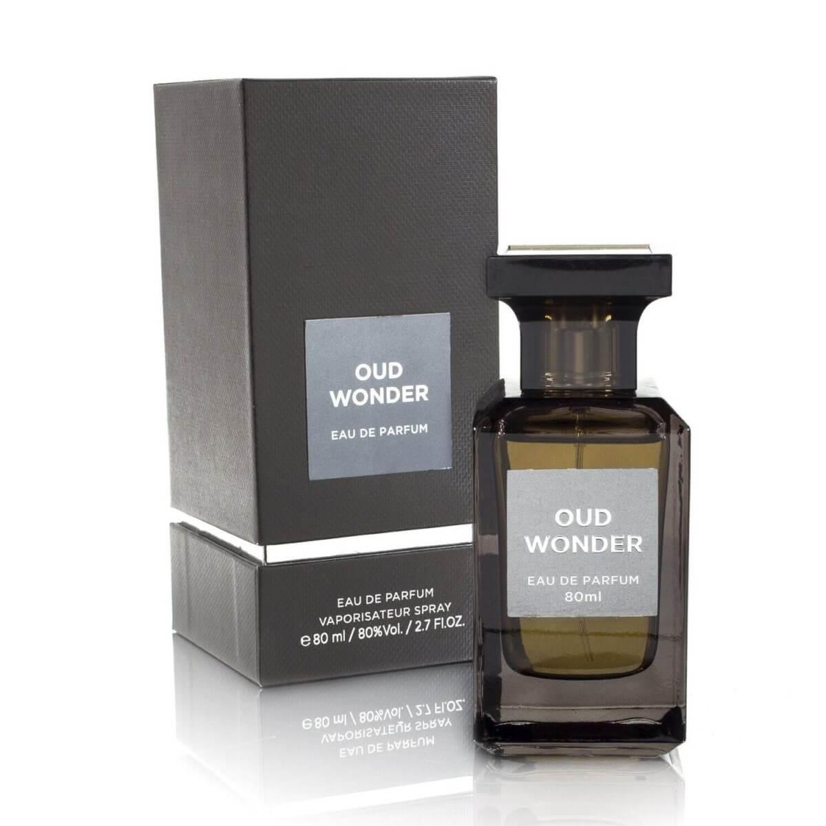 Oud Wonder by Fragrance World אוד וונדר יוניסקס א.ד.פ 80 מ"ל