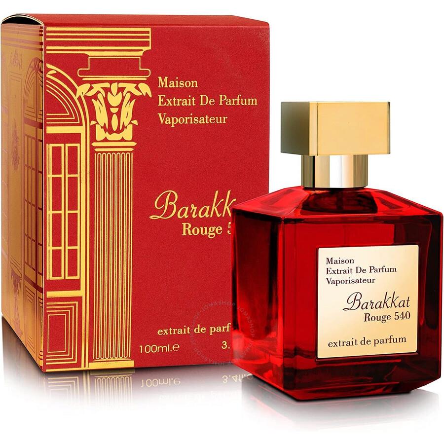 World Fragrnace Maison Barakkat Rouge 540 Extrait de perfum בראקאת רוג' 100 מ"ל