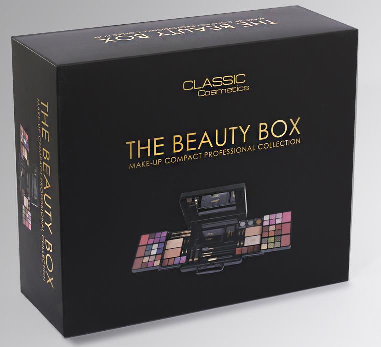 קלאסיק בלאק סט מזוודת איפור מקצועי-pharm2u